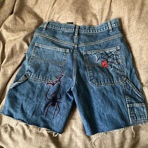 Arizona JORTS spider-man back marker design medium wash